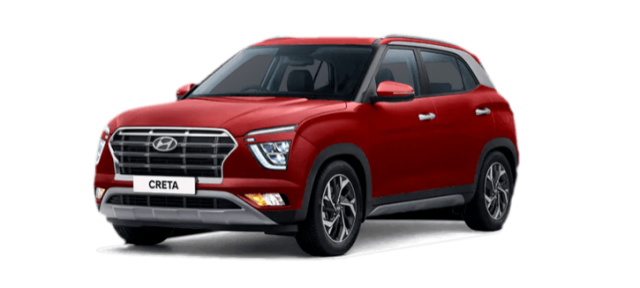 Hyundai Creta New Model – Automatic with sunroof for self drive in Goa