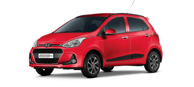 Hyundai Grand i10 (Manual) for self drive in Goa