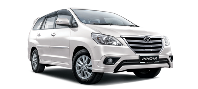 Toyota Innova for self drive in Goa