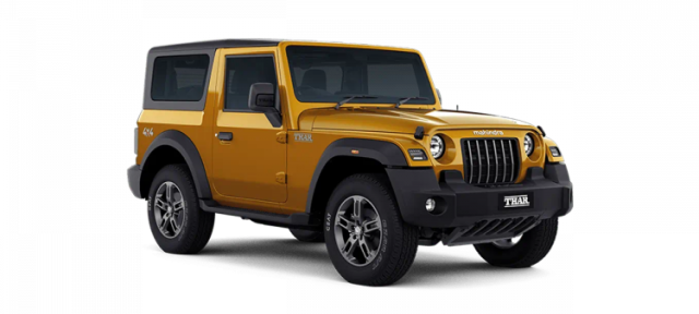 Mahindra Thar (new model) Hard Top (Manual) for self drive in Goa