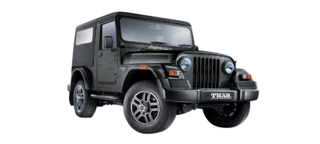 Mahindra Thar (closed roof) for self drive in Goa