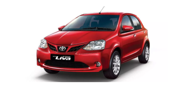 Toyota Etios liva (Manual) for self drive in Goa